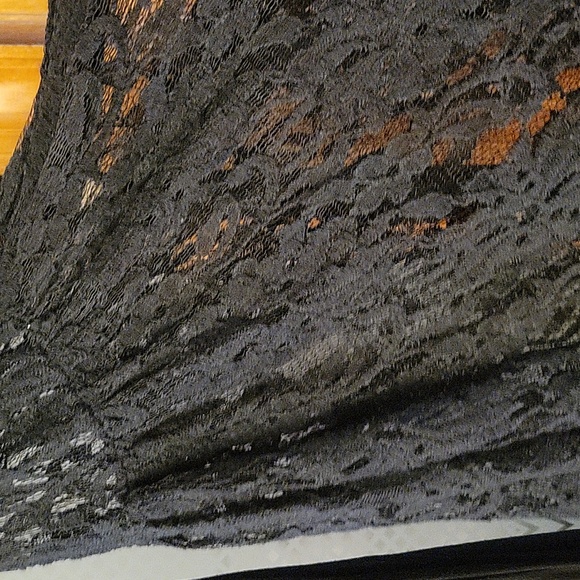 Umgee Black Lace Overlay Dress Worn Twice - Picture 4 of 6